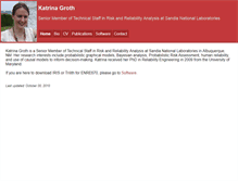 Tablet Screenshot of katrinagroth.com